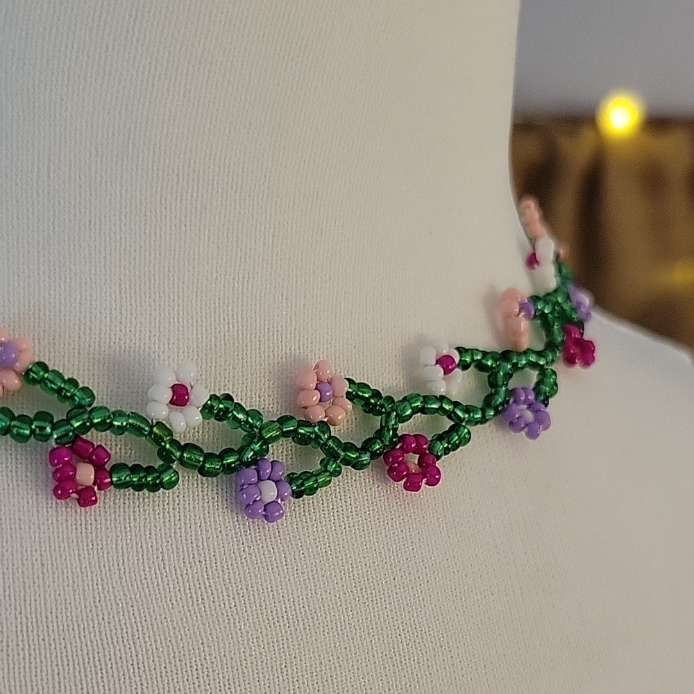 🔥LAST ONE🔥 FAIRYCORE BEADED CHOKER - Picture 3 of 5